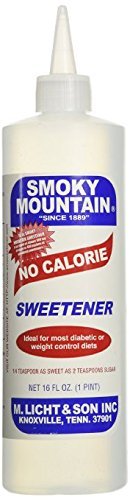 Smoky Mountain No Calorie Sweetener 16 Oz. Pack of 3