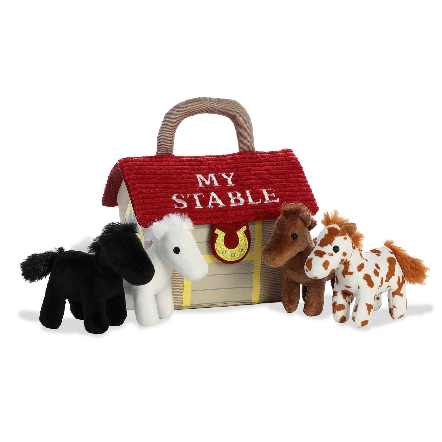 Aurora® Engaging Baby Talk™ My Stable™ Baby Stuffed Animal - Sensory Delight - Interactive Learning - Multicolor 8 Inches