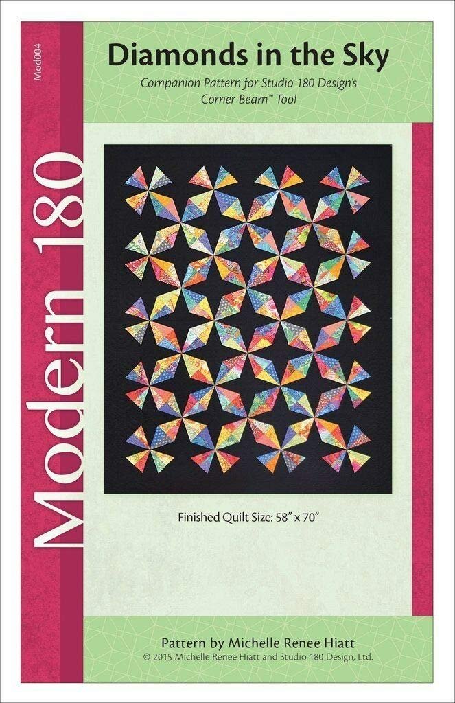 Modern180 Diamonds in The Sky Quilt Pattern by Studio 180 Designs