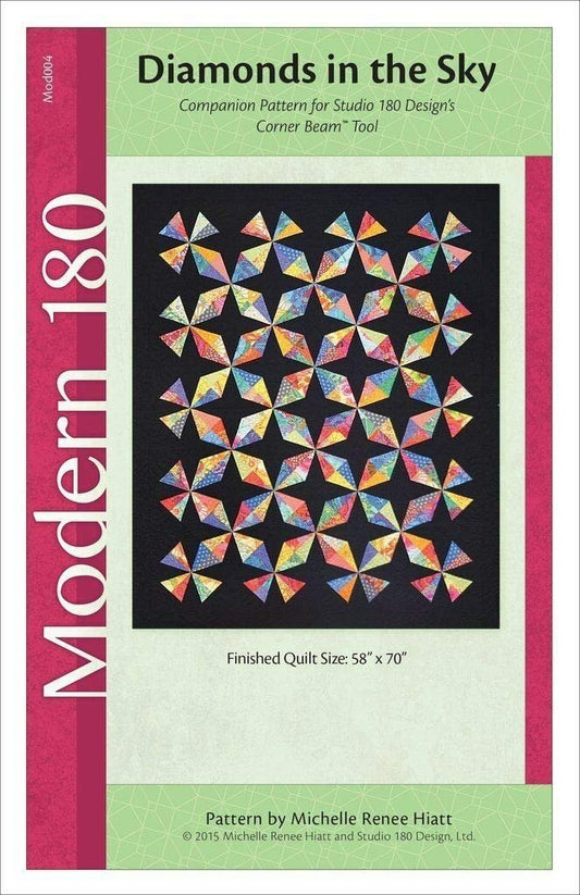 Modern180 Diamonds in The Sky Quilt Pattern by Studio 180 Designs