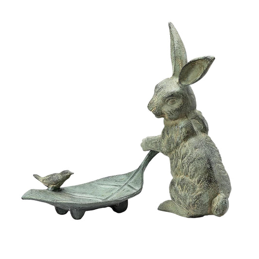 SPI Home Rabbit and Leaf Bird Feeder