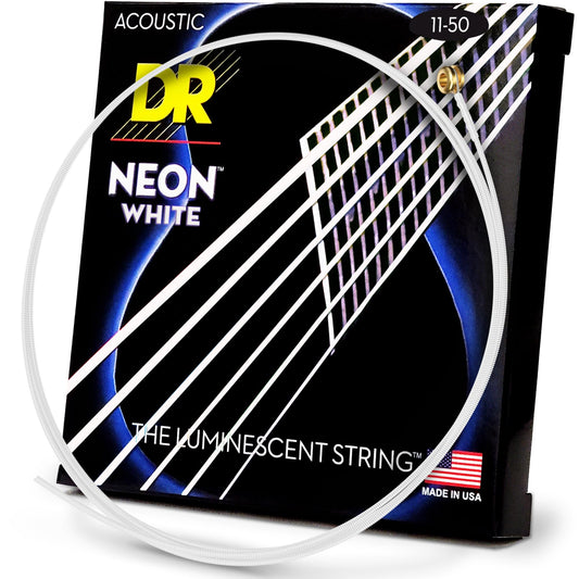 DR Strings HI-DEF NEON Acoustic Guitar Strings (NWA-11)