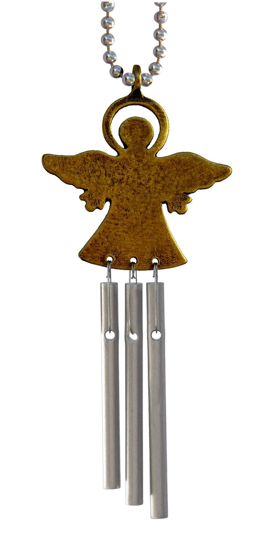 Jacob's Musical Car Charm, Angel, Mini Wind Chime