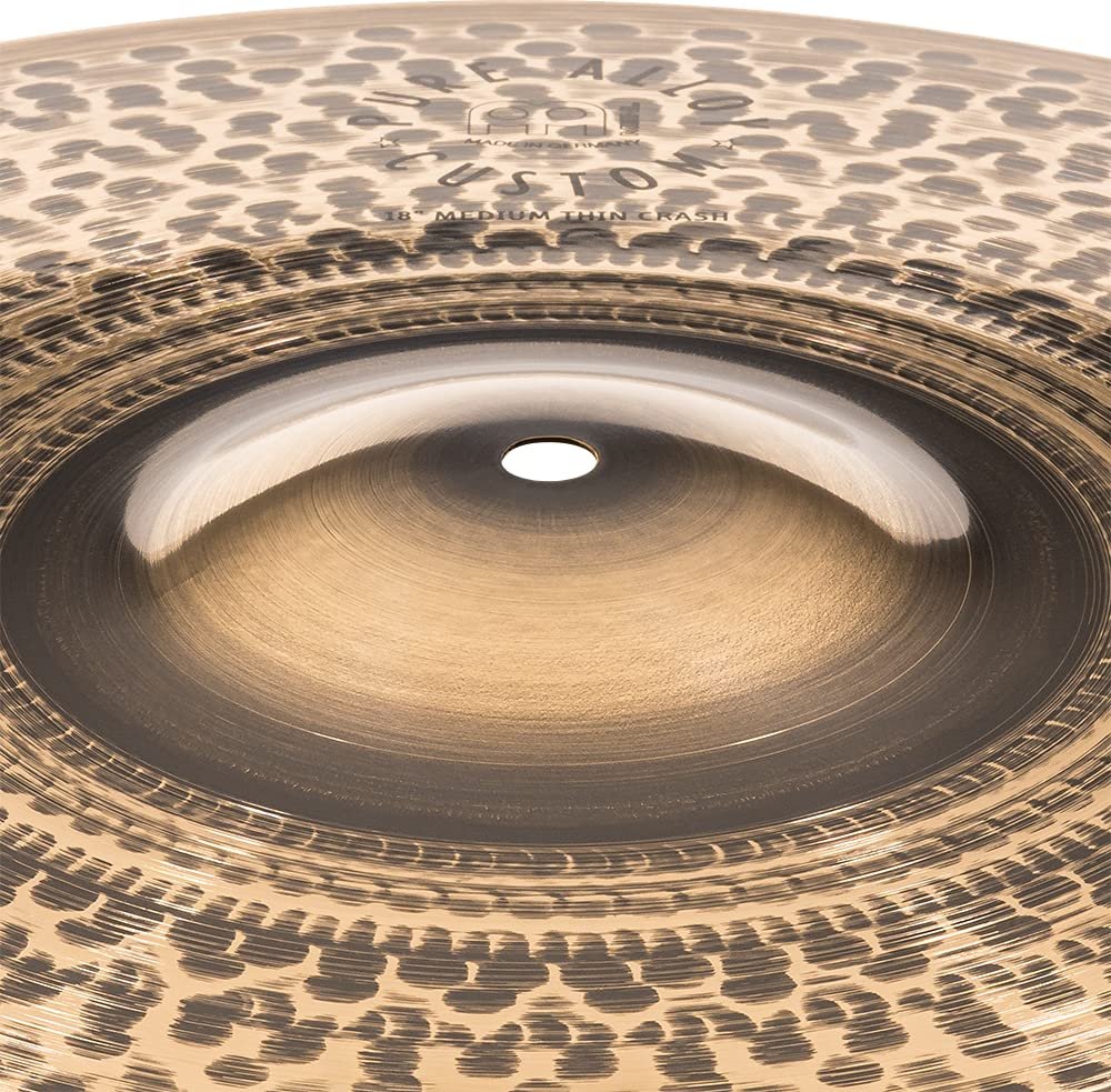 MEINL Cymbals マイネル Pure Alloy Custom Series クラッシュシンバル