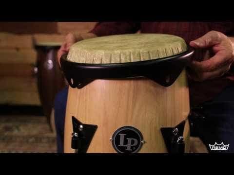 Meinl Percussion Head by REMO for Select Meinl Congas with SSR Rims-Made in USA-11 Skyndeep, Black Calfskin (RHEAD-11BK)