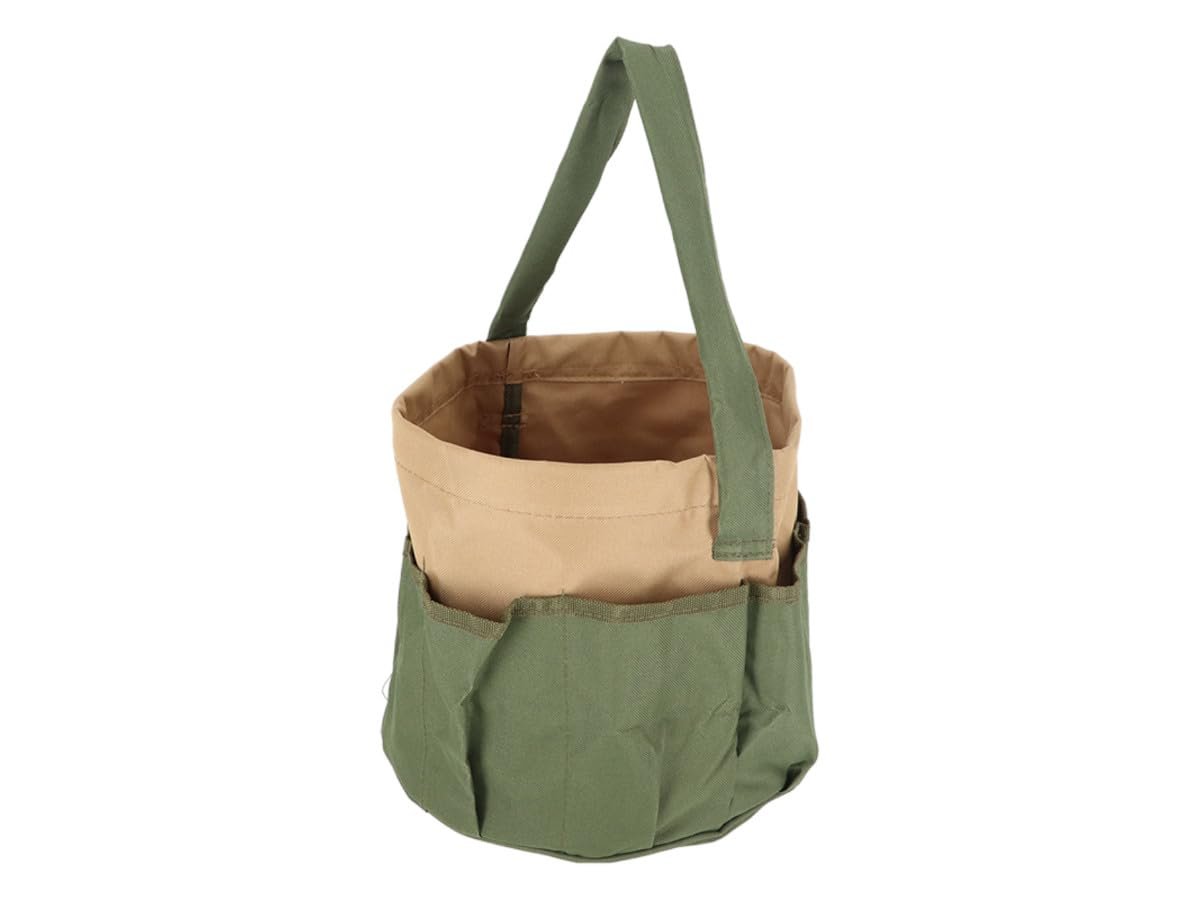 Esschert GT05 Design GT05 28 x 28 x 26cm Textile Garden Tools Bag - Green