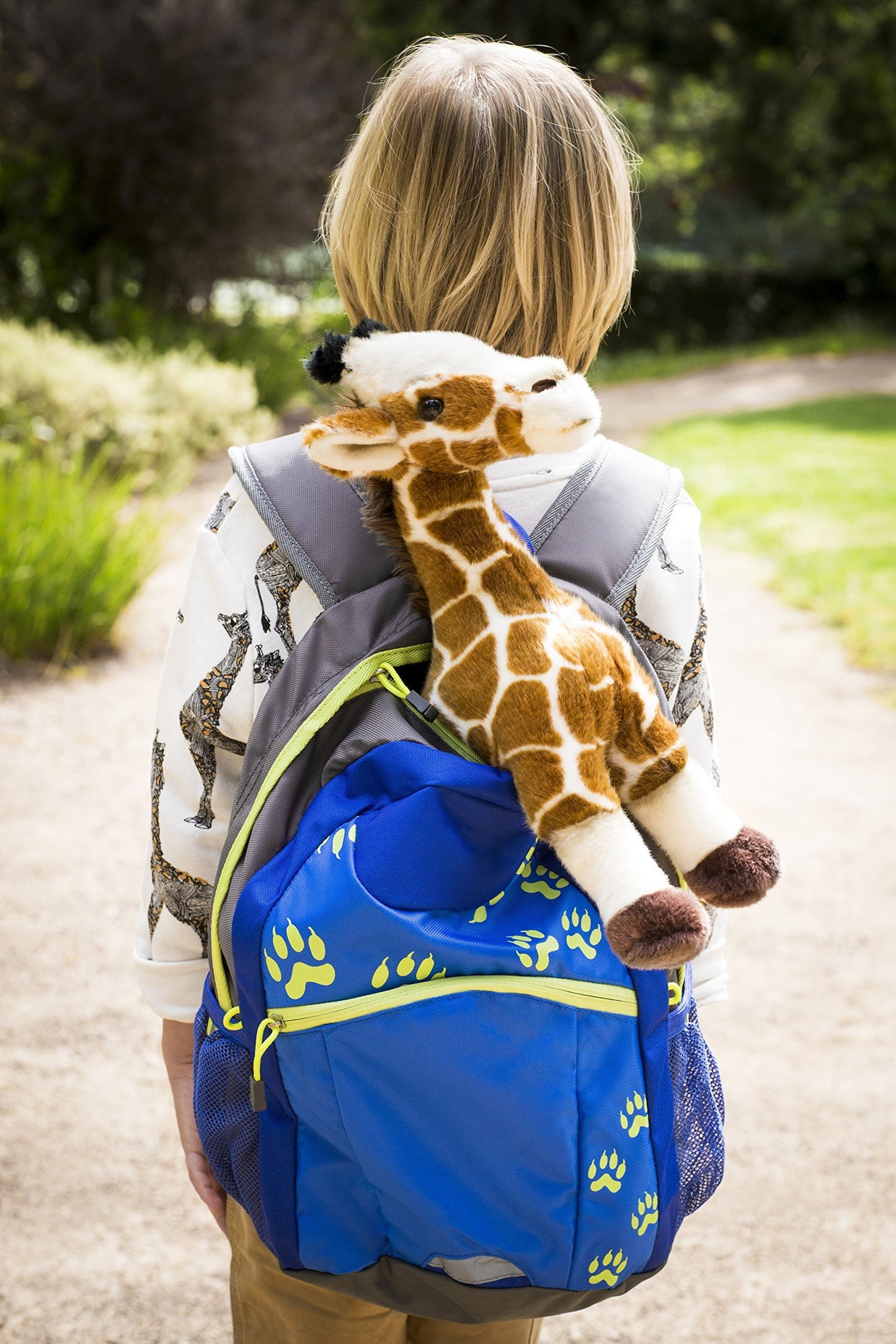 Aurora® Realistic Miyoni® Giraffe Stuffed Animal - Lifelike Detail - Cherished Companionship - Brown 12 Inches