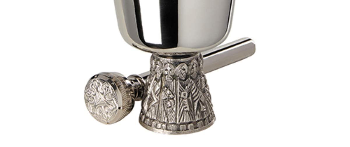 Christian Brands Last Supper Holy Water Pot with Sprinkler