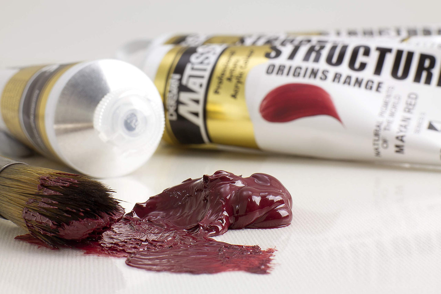 Matisse Structure Heavy Body Acrylic Paint High Viscosity Acrylics - 75 ml Tube - Antique White