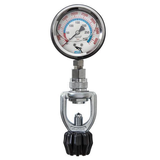 IST CT-2 Premium Yoke Tank Pressure Checker with Gauge
