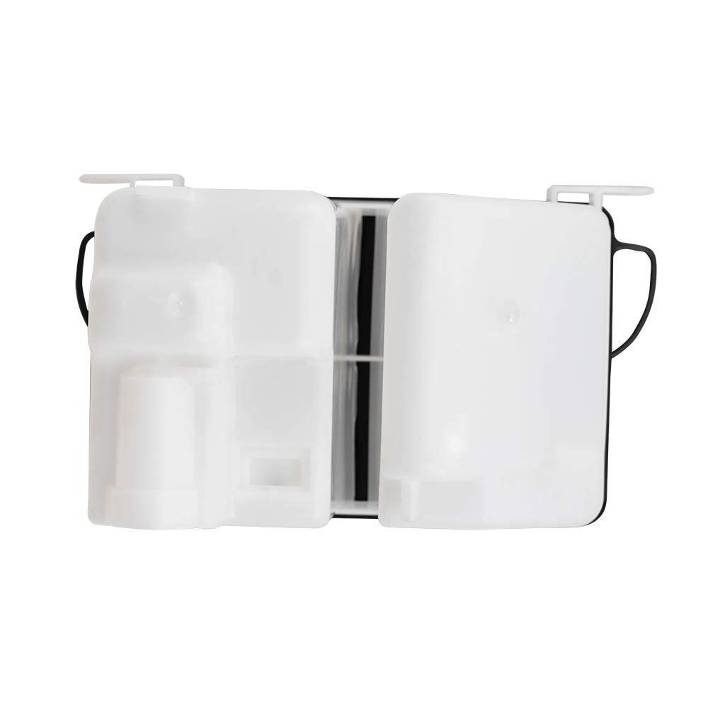 Brock Replacement Coolant Recovery Tank w/ Windshield Washer Reservoir Compatible with 87-97 F-Series Pickup