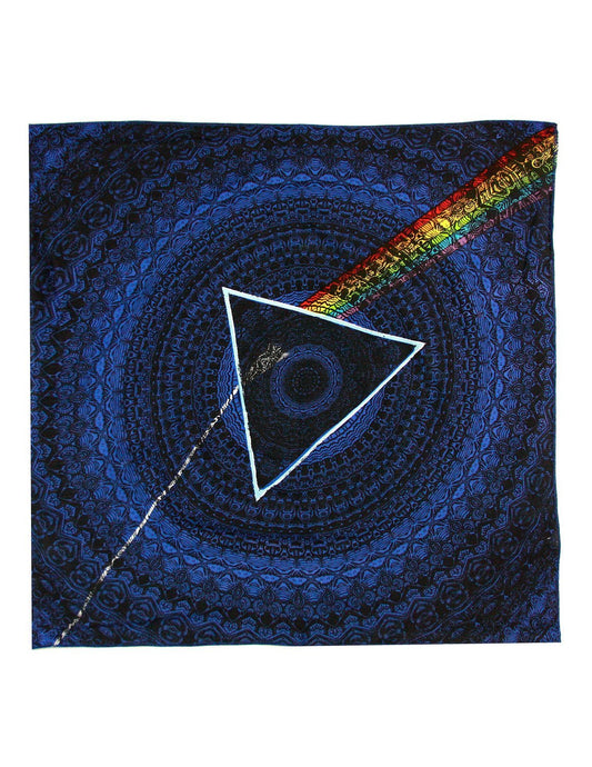 Sunshine Joy Pink Floyd The Dark Side Of The Moon Shadows Bandana Blue