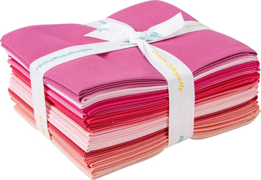 Confetti Cottons Pink 12 Fat Quarters Riley Blake Designs FQ-PIN120-12