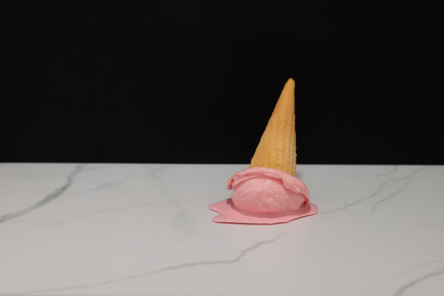 Just Dough It Fake Melting Strawberry Ice Cream Cone