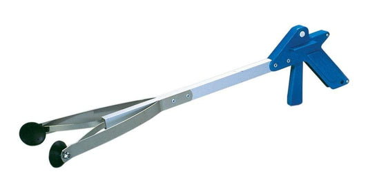 ArcMate EZ Reacher Standard - Grabber Reacher with 5 lb. Pickup Capacity, 4.5" Wide Fingers, Heat Resistant Silicone Tips, and Aluminum Shaft - Grabber Tool for Elderly, Post Op, Accessibility, 42"