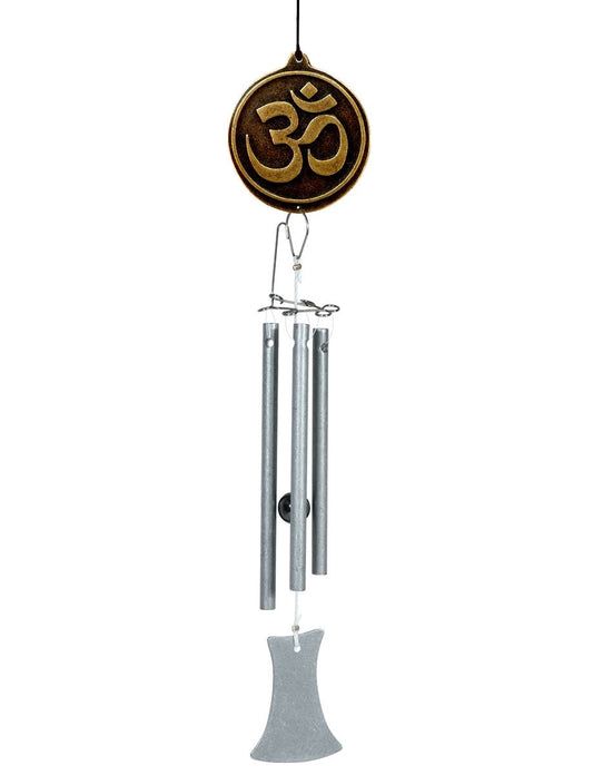 Jacob's Musical Little Piper Chime, Om Symbol, Mini Wind Chime