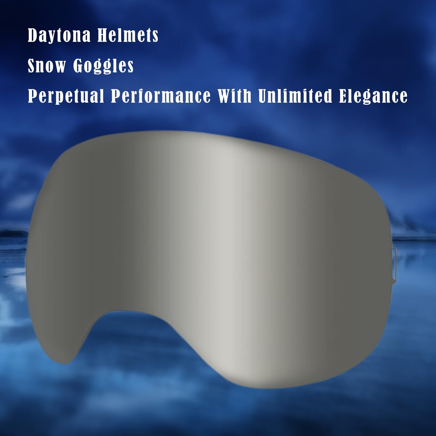 Daytona Helmets Snowboard Goggles - Anti Fog Ski Goggles For Men, Women & Youth - Anti Scratch Ski Goggles For UV Protection