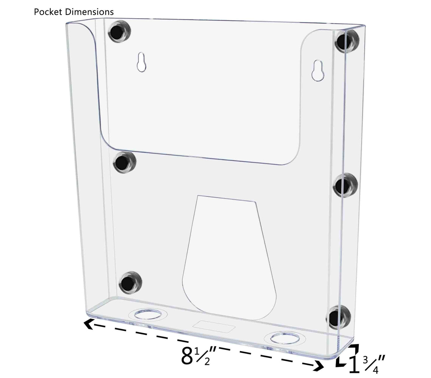 Marketing Holders Magazine Display Periodical Journal Newsletter Graphics Document Organizer Stand Letter Size