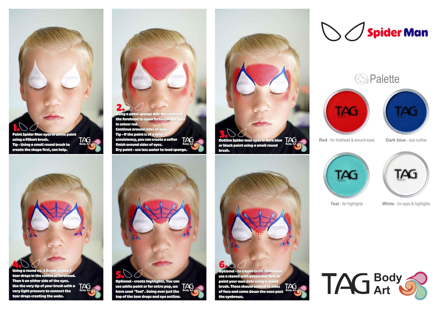 TAG Face and Body Paint - Pearl