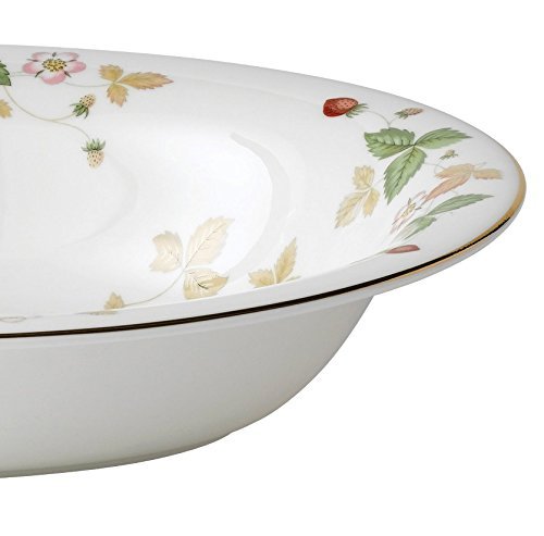 Wedgwood Wild Strawberry Open Oval Serving Dish, 9.9", Multi