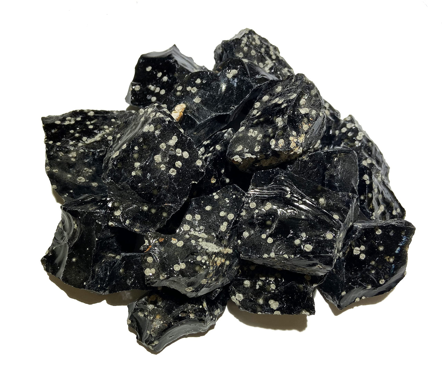 Zentron Crystal Collection Rough Snowflake Obsidian