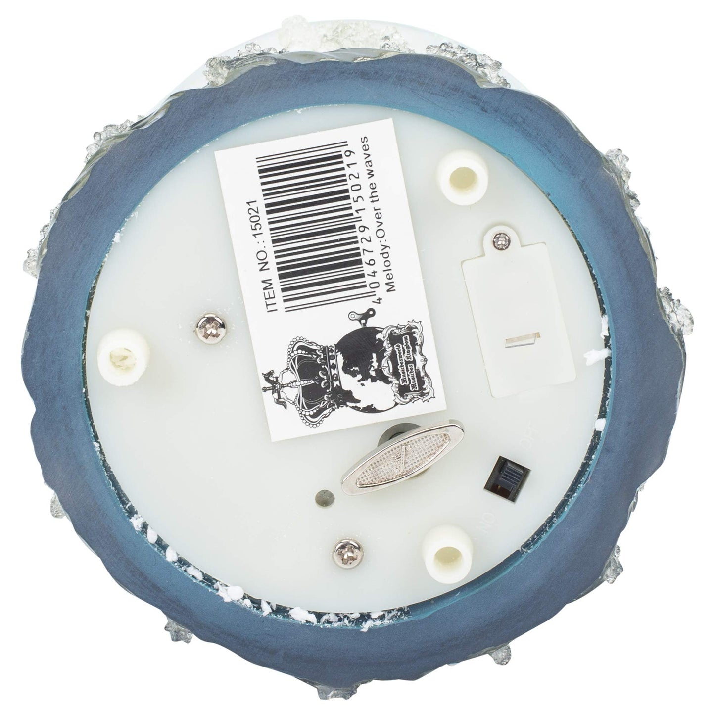 Lighthouse Globe Nautical Blue Resin 7 x 5 Music Figurine Plays Over The Waves