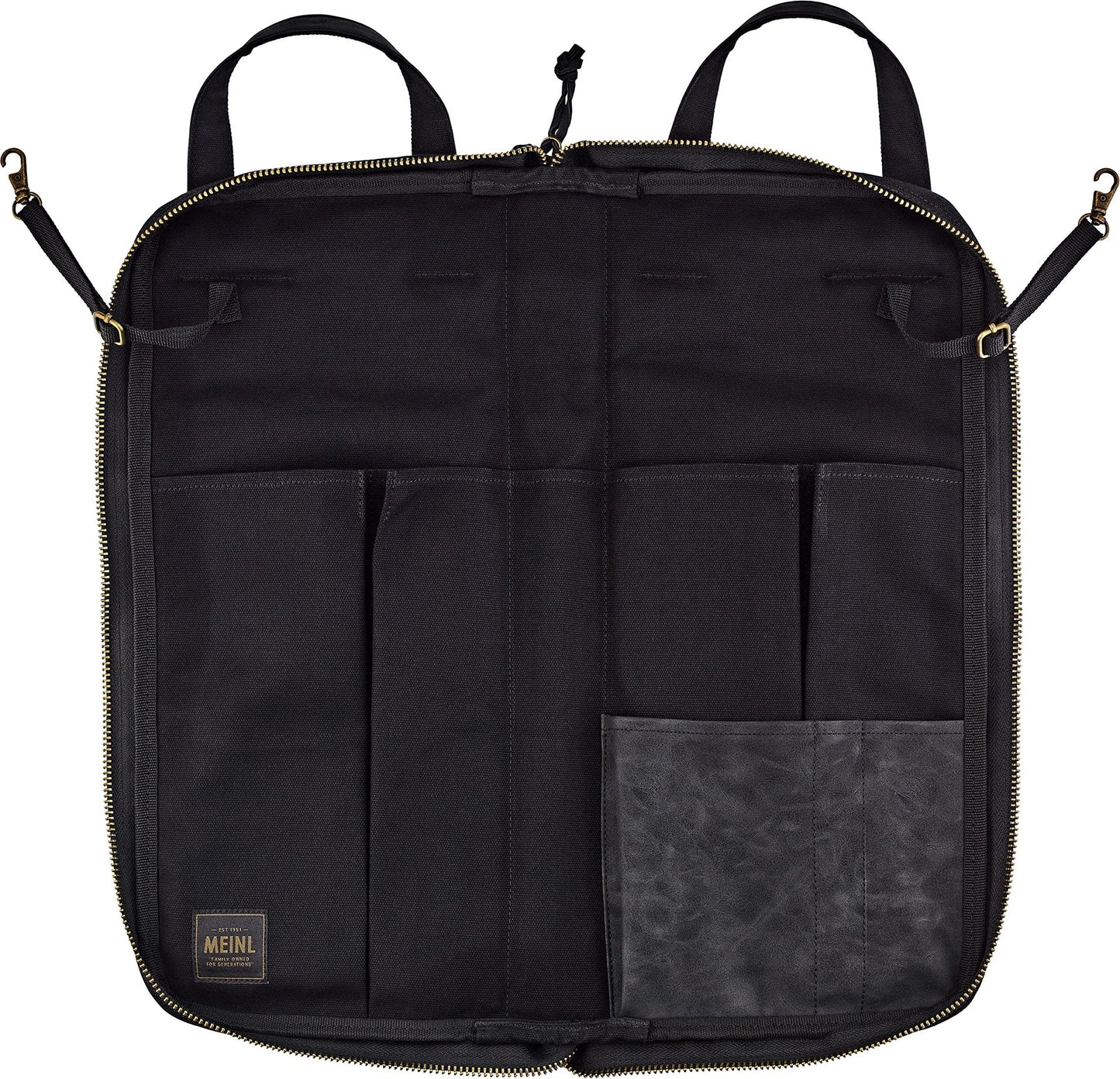 22" Cymbal Bag — Waxed Canvas Collection — Adjustable Backpack Straps, Heavy-Duty Fabric and Carrying Grip, 2-YEAR WARRANTY
