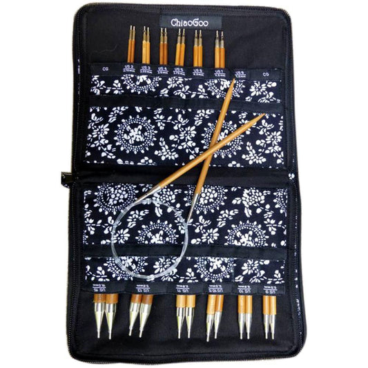 ChiaoGoo Spin Interchangeable Bamboo Knitting Needle Sets
