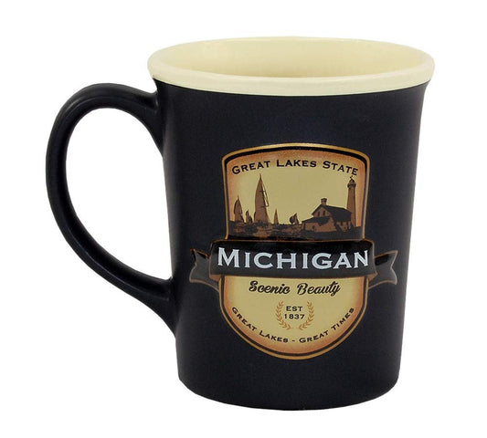 Americaware Michigan 18oz. Emblem Coffee Mug