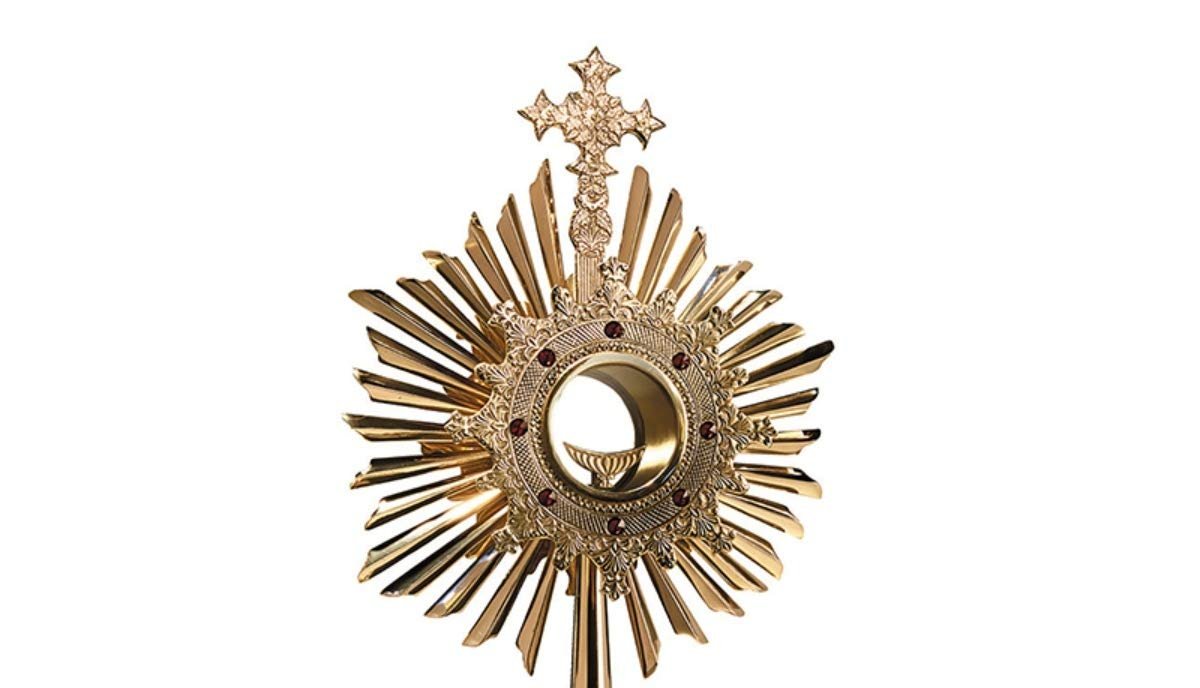 Cross Monstrance with Luna