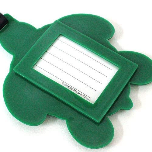 Island Heritage Island-Inspired Luggage Tag - Honu Turtle, 1 Count, Green, 4.25 x 3.5 inches