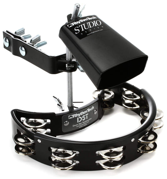 Rhythm Tech RTDKP Drum Kit Pack with Tambourine and Cowbell DKP Percussion Mount