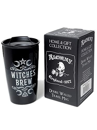 Pacific Giftware Witches Brew Ceramic Travel Mug Alchemy Design