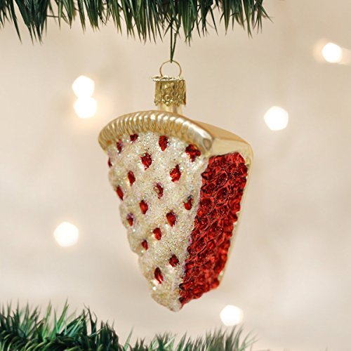 Old World Christmas Ornaments Pink Frosted Donut Glass Blown Ornaments for Christmas Tree