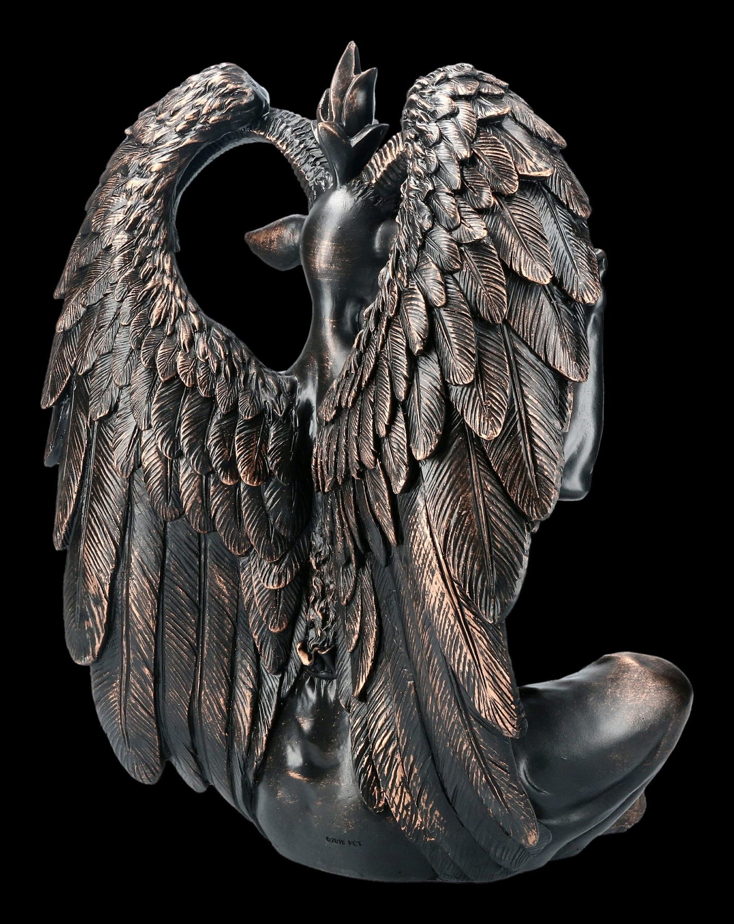 Pacific Giftware Large Seated Baphomet Lucifer Satanic Demon Goat of Mendes Pagan Statue 16 inches