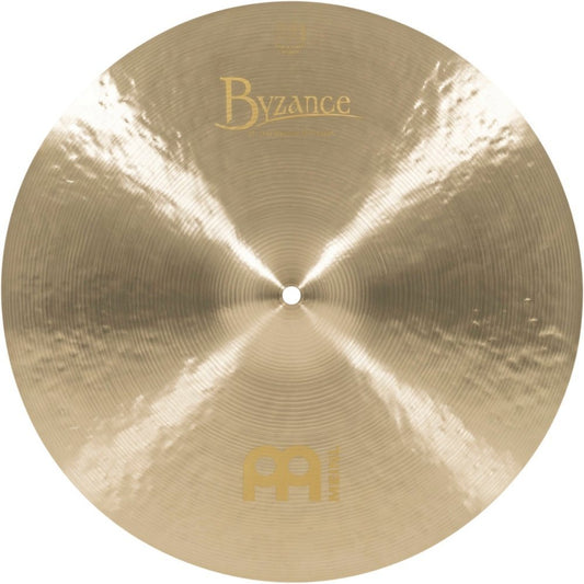 Meinl Cymbals Byzance 17" Jazz Medium Thin Crash — Made in Turkey — Hand Hammered B20 Bronze, 2-Year Warranty (B17JMTC)