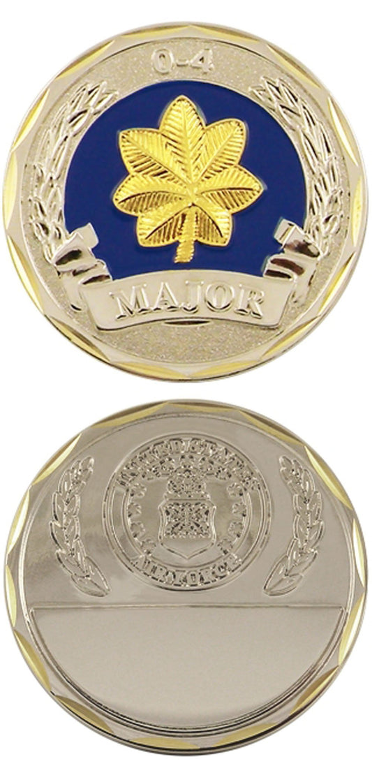 U.S. Air Force Major 0-4 Challenge Coin by Eagle Crest