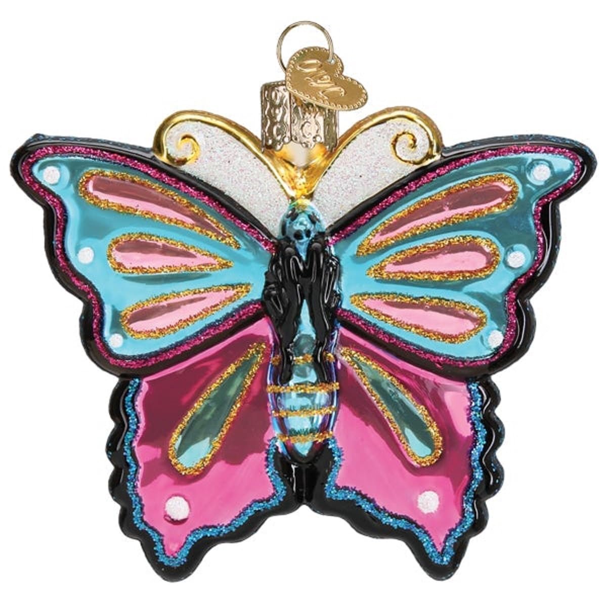 Old World Christmas Ornaments: Insect Collection Glass Blown Ornaments for Christmas Tree