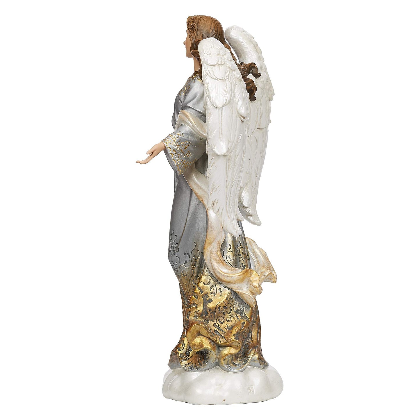 Joseph's Studio by Roman - Angel with Open Arms Figure, 12" H, Christmas Collection, Resin, Decorative, Home Decor, Durable, Long Lasting