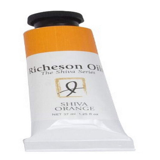 Jack Richeson 37-Ml Artist Oil Colors, Shiva Orange
