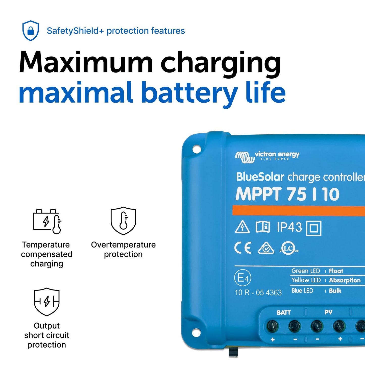 Victron Energy BlueSolar MPPT Solar Charge Controller