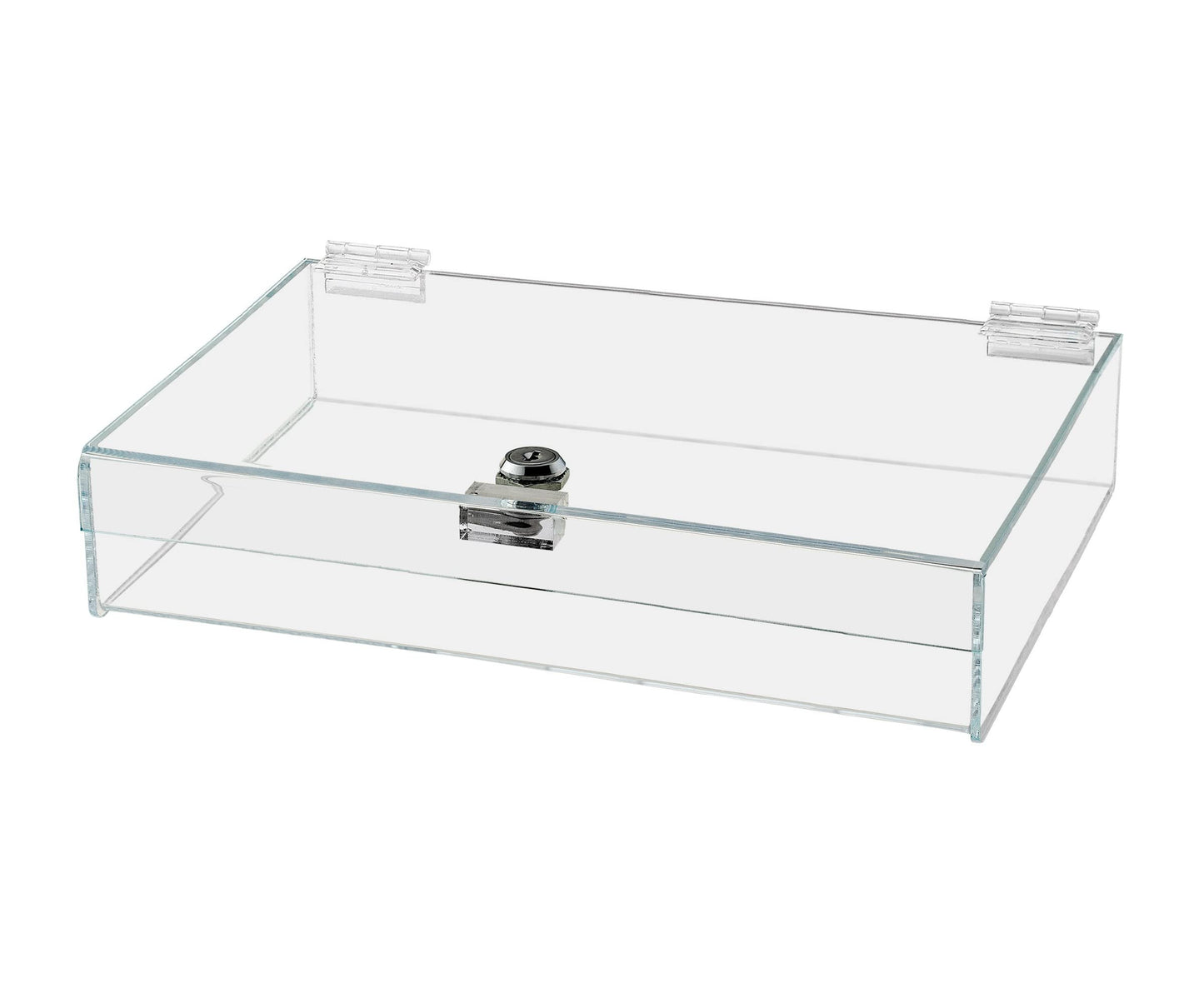 Acrylic Locking Display Case with Keys by Marketing Holders