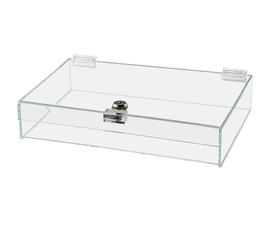 Acrylic Locking Display Case with Keys by Marketing Holders