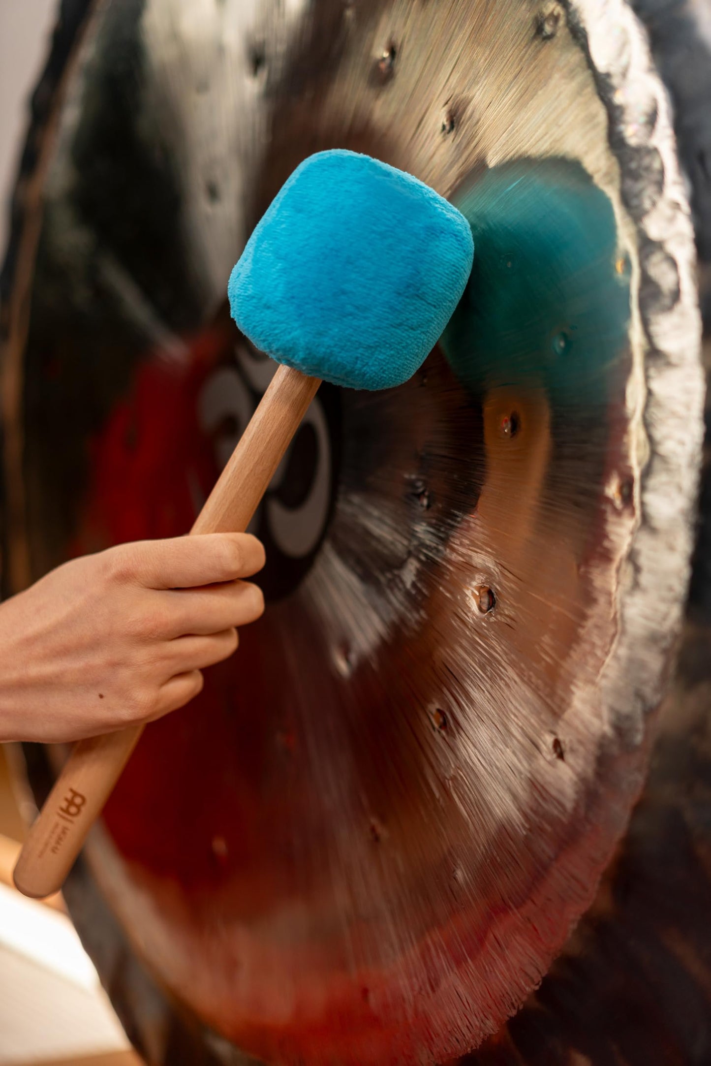 Meinl Sonic Energy Gong Mallet with Fleece Head and Beech Wood Handle-Made in Germany