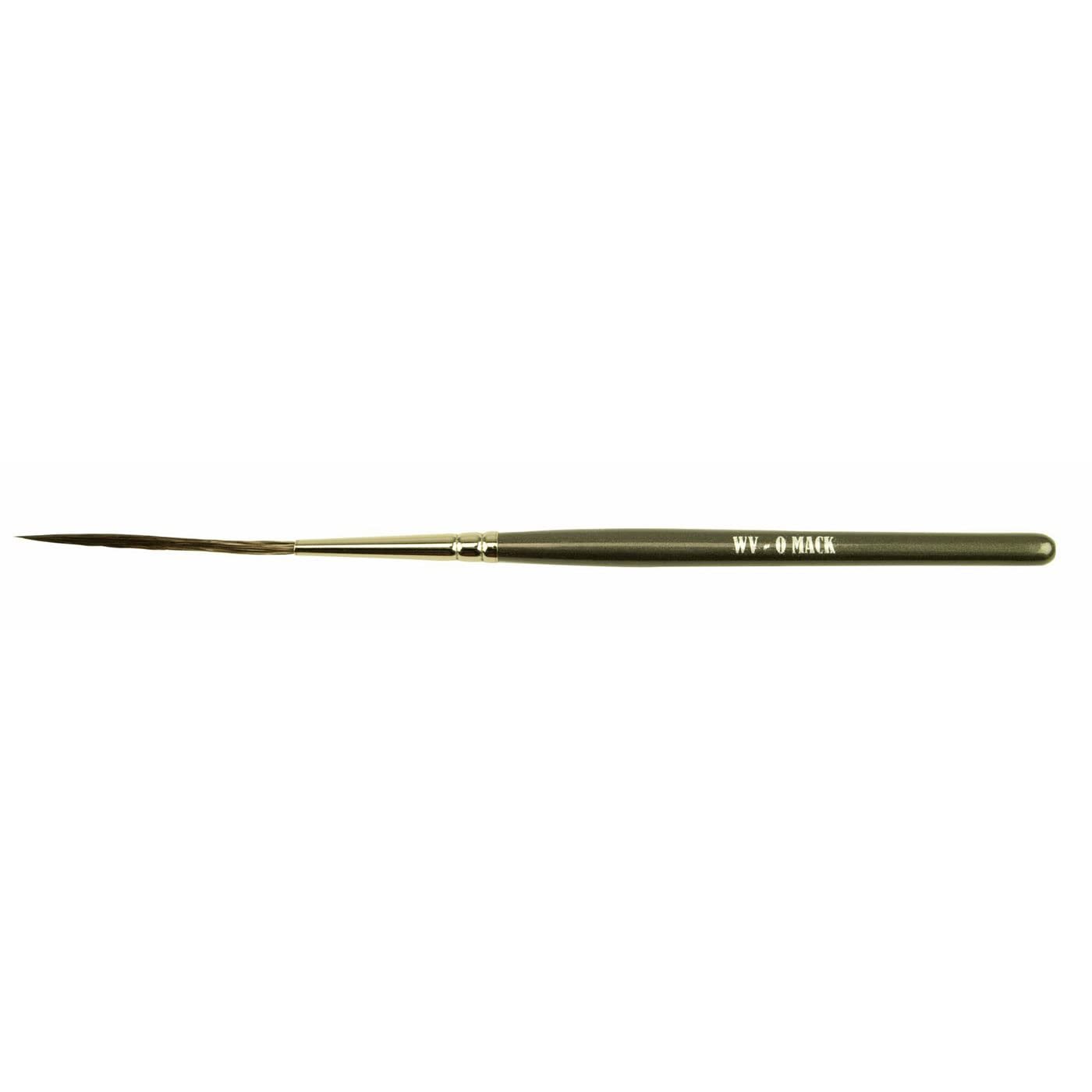 Set of 3 Sizes 0-2 Wizard Vortex Scroll Pinstriper Blue Squirrel Grey Handle Brush