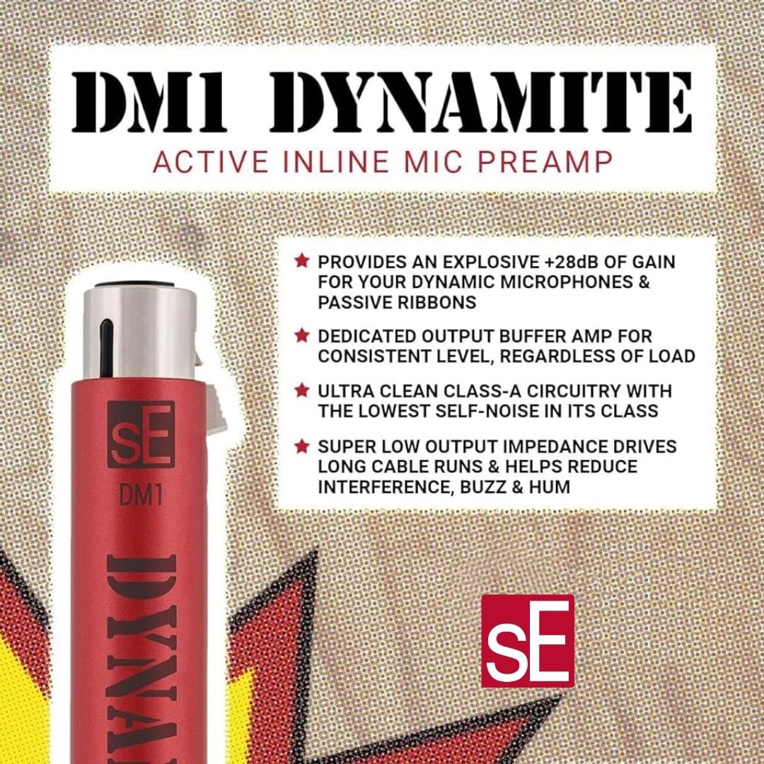 SE ELECTRONICS - Dynamite Active in-Line Preamp