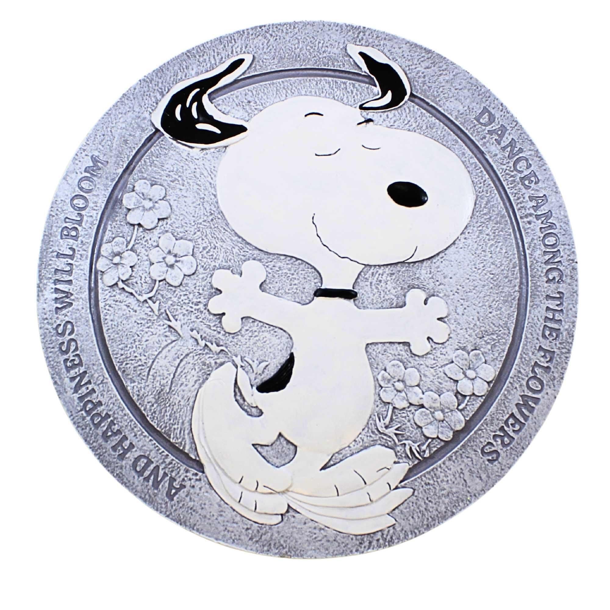 Roman Snoopy Dance Stepping Stone Peanuts