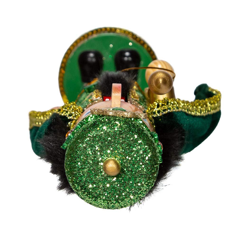 Kurt Adler Wooden Nutcrackers, Irish Nutcracker with Cape, 15"