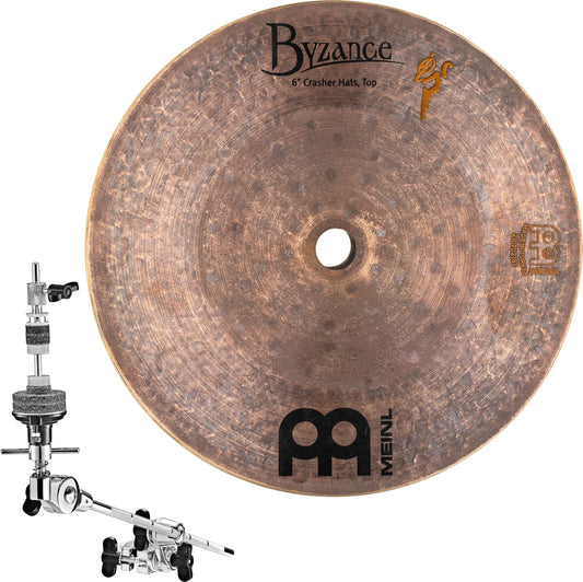 Meinl Cymbals Benny Greb 6" Artist Concept Model Crasher Hats Stack Effect, 2-Year Warranty (AC-6CRASHER)