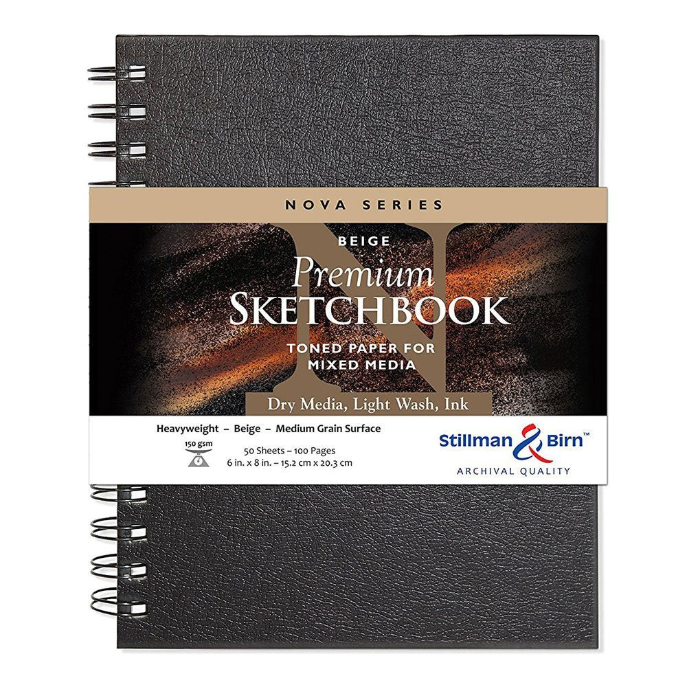 Stillman & Birn Nova Series Beige Wirebound Sketchbook
